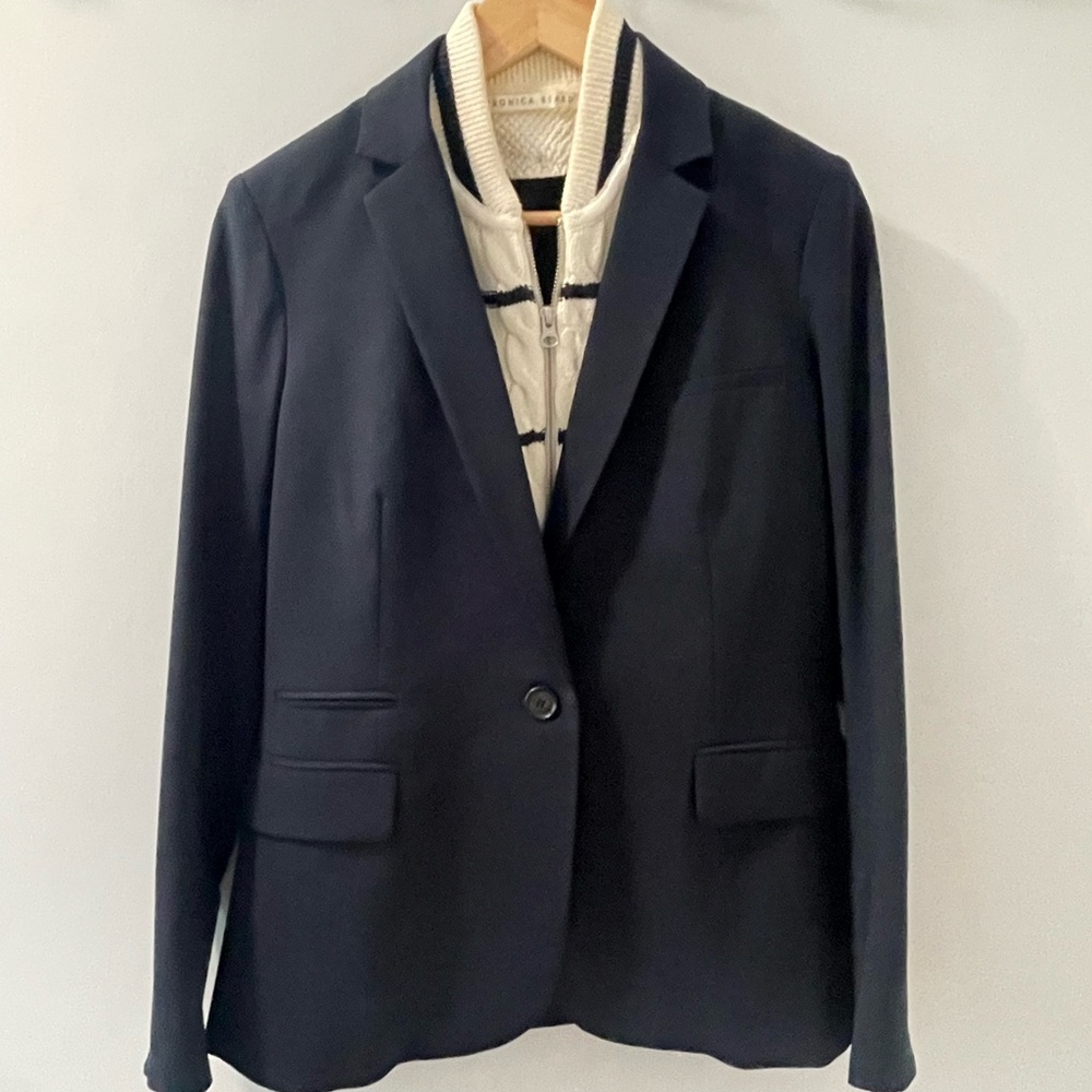 Veronica Beard Classic Dickey Jacket with Dickey